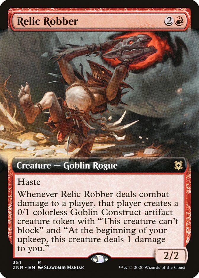 Relic Robber (Extended Art) [Zendikar Rising] | GrognardGamesBatavia