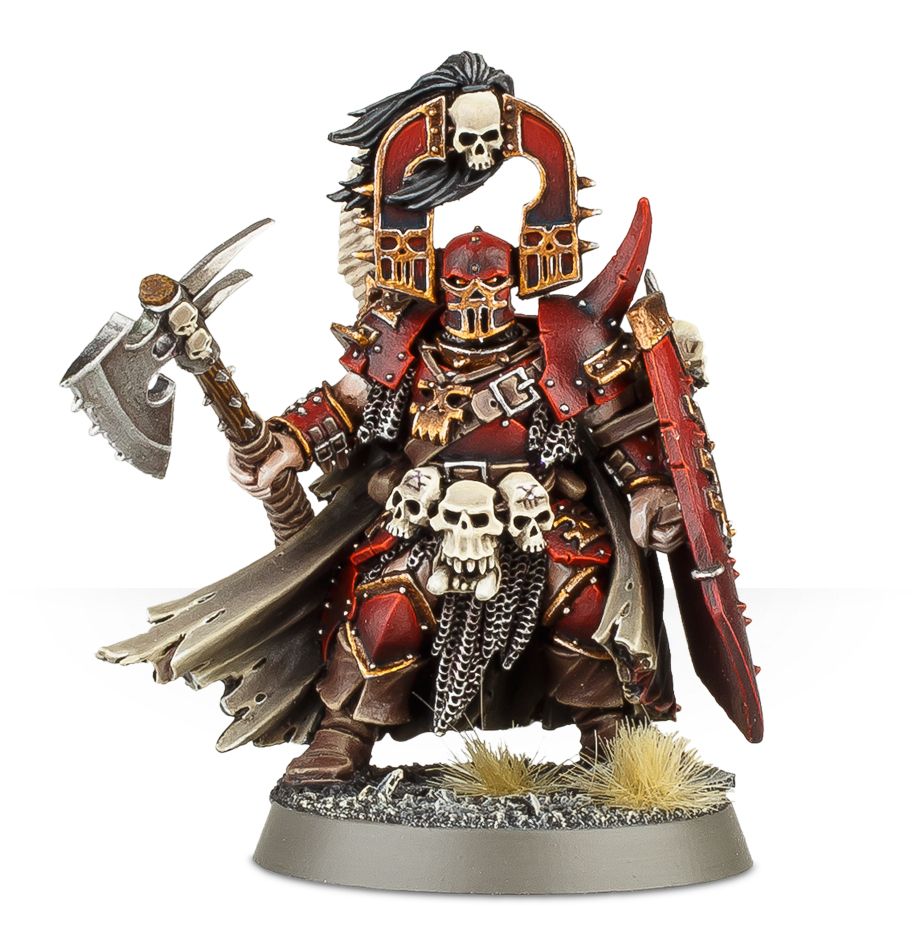 Blades of Khorne Exalted Deathbringer with Bloodbite Axe (Web) | GrognardGamesBatavia