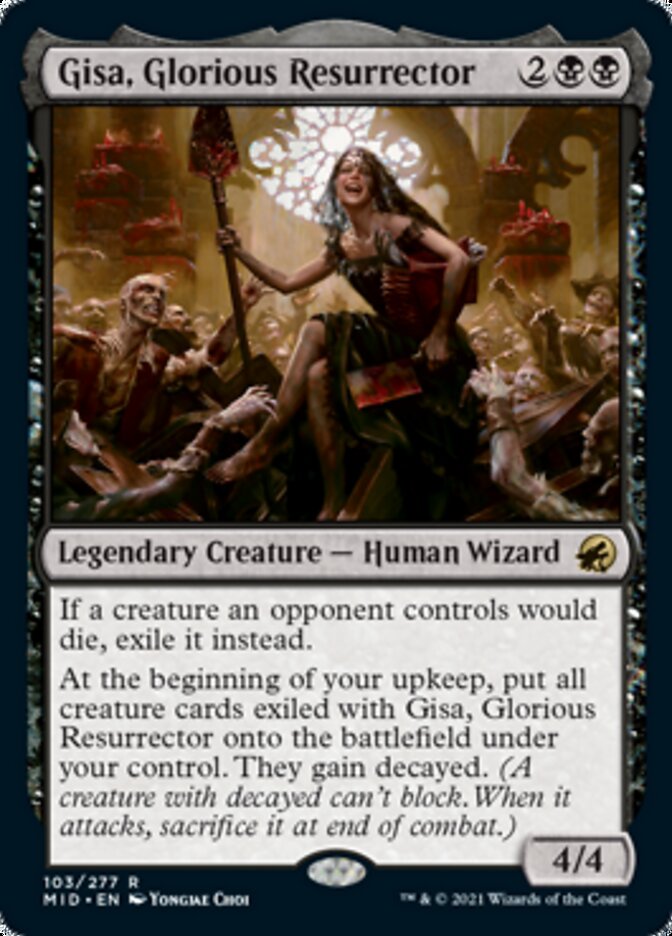 Gisa, Glorious Resurrector [Innistrad: Midnight Hunt] | GrognardGamesBatavia