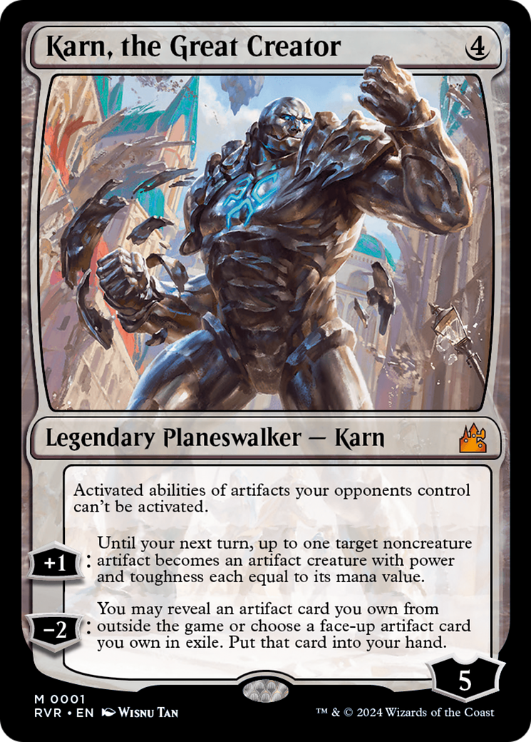 Karn, the Great Creator [Ravnica Remastered] | GrognardGamesBatavia