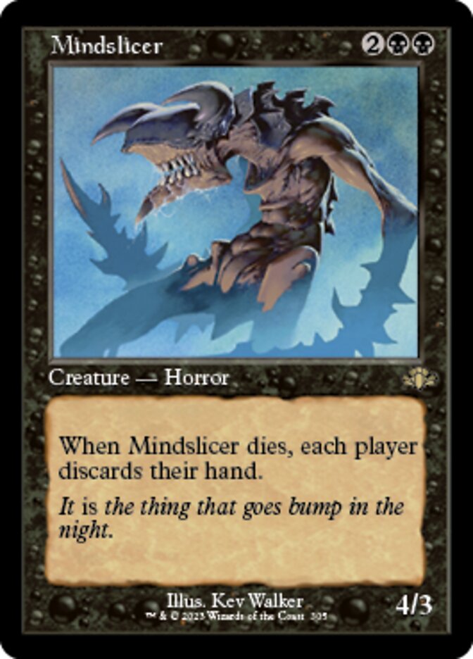 Mindslicer (Retro) [Dominaria Remastered] | GrognardGamesBatavia