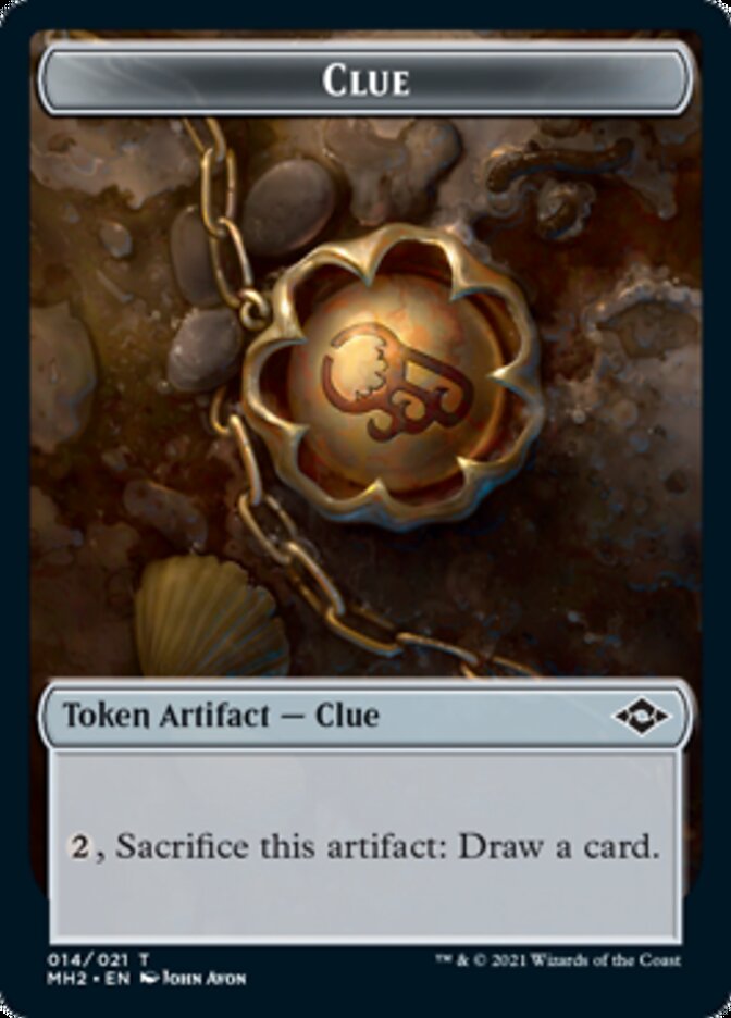 Clue Token (14) [Modern Horizons 2 Tokens] | GrognardGamesBatavia