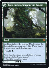 Turntimber Symbiosis // Turntimber, Serpentine Wood [Zendikar Rising Prerelease Promos] | GrognardGamesBatavia