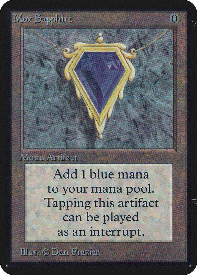 Mox Sapphire [Alpha Edition] | GrognardGamesBatavia