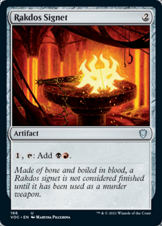 Rakdos Signet [Innistrad: Crimson Vow Commander] | GrognardGamesBatavia