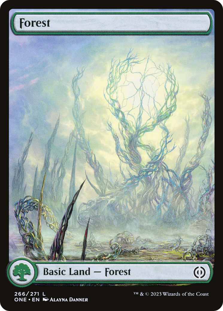 Forest (266) (Full-Art) [Phyrexia: All Will Be One] | GrognardGamesBatavia