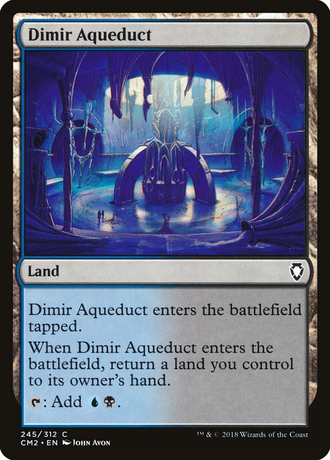 Dimir Aqueduct [Commander Anthology Volume II] | GrognardGamesBatavia