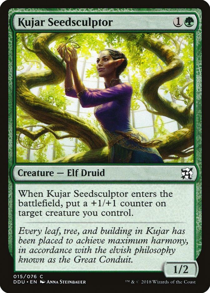 Kujar Seedsculptor [Duel Decks: Elves vs. Inventors] | GrognardGamesBatavia