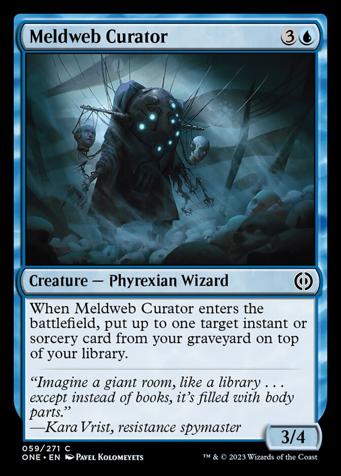 Meldweb Curator [Phyrexia: All Will Be One] | GrognardGamesBatavia