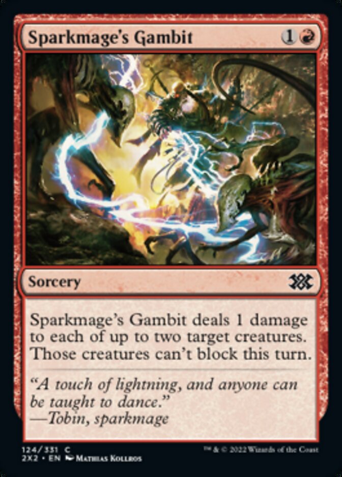 Sparkmage's Gambit [Double Masters 2022] | GrognardGamesBatavia