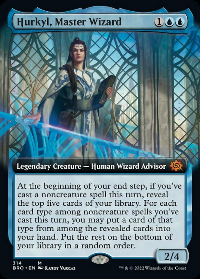 Hurkyl, Master Wizard (Extended Art) [The Brothers' War] | GrognardGamesBatavia