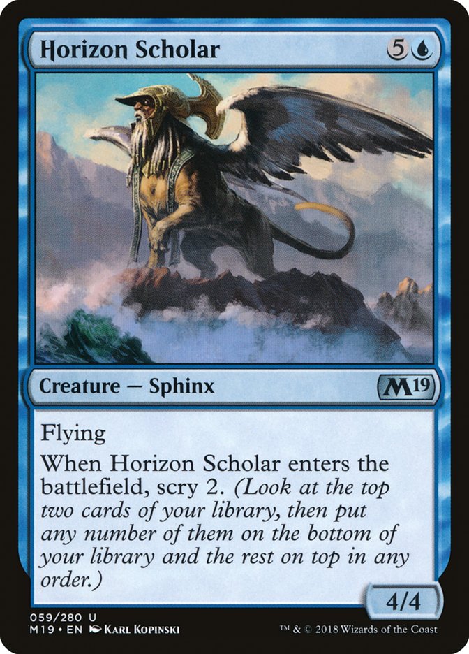 Horizon Scholar [Core Set 2019] | GrognardGamesBatavia