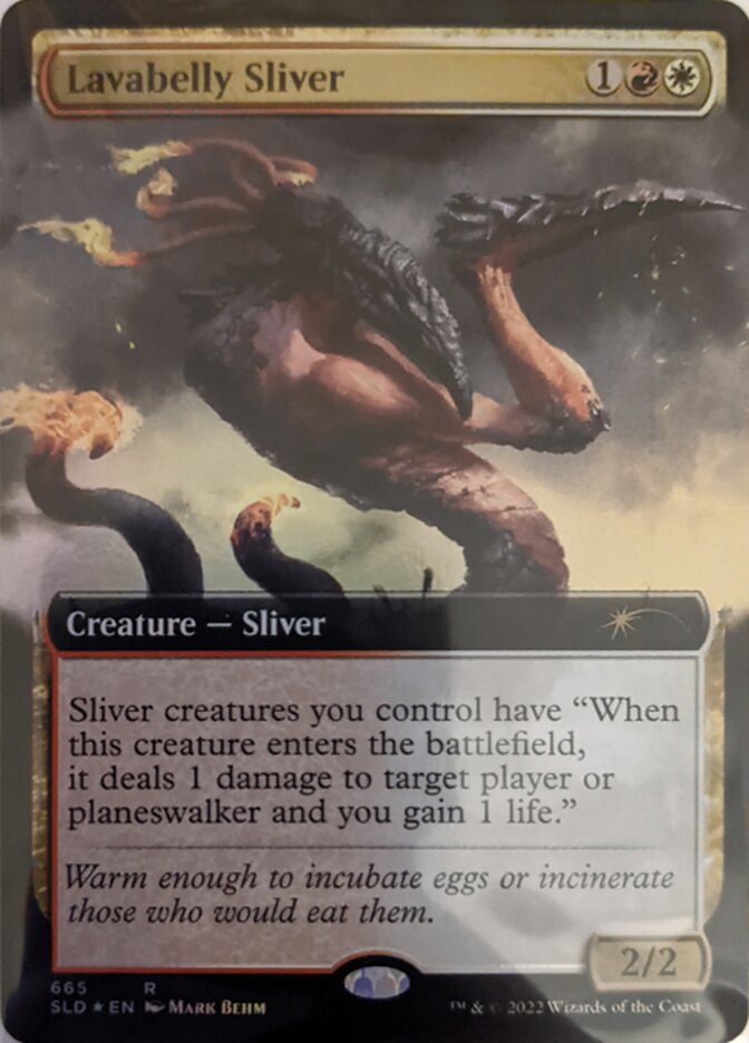 Lavabelly Sliver (Extended Art) [Secret Lair Drop Promos] | GrognardGamesBatavia