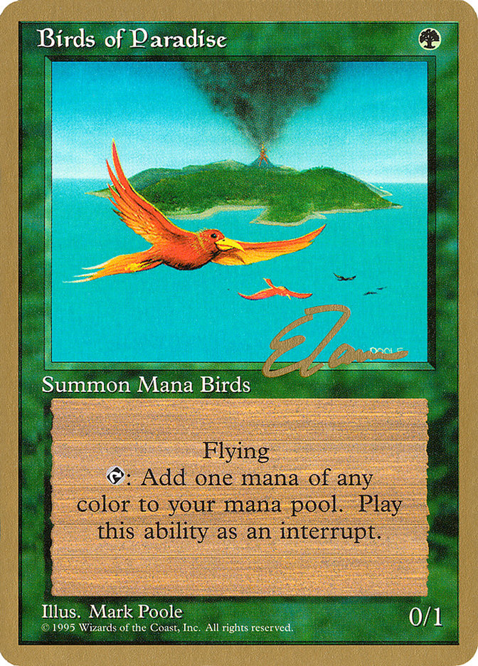 Birds of Paradise (Eric Tam) [Pro Tour Collector Set] | GrognardGamesBatavia