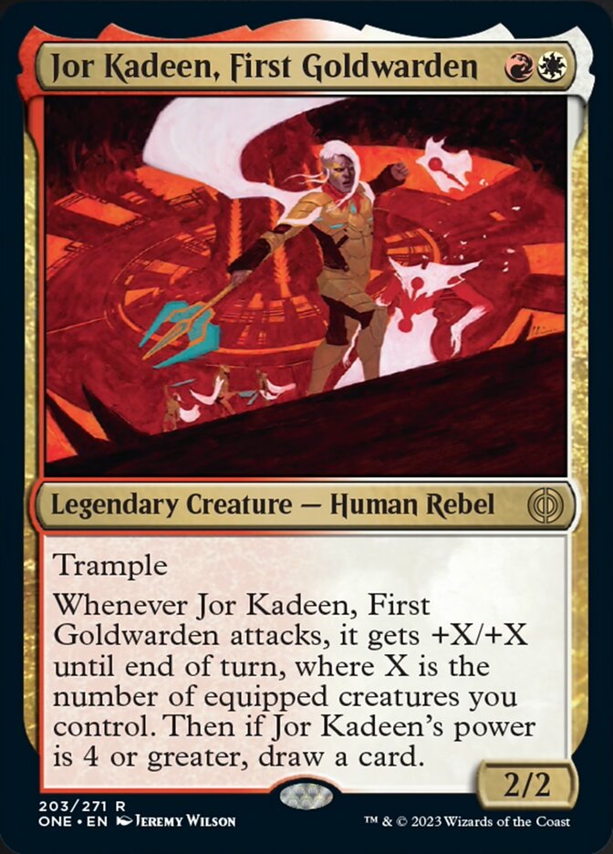 Jor Kadeen, First Goldwarden [Phyrexia: All Will Be One] | GrognardGamesBatavia