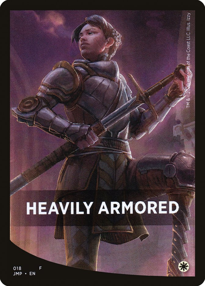 Heavily Armored Theme Card [Jumpstart Front Cards] | GrognardGamesBatavia