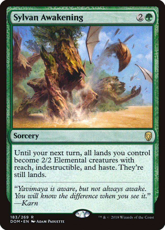 Sylvan Awakening [Dominaria] | GrognardGamesBatavia