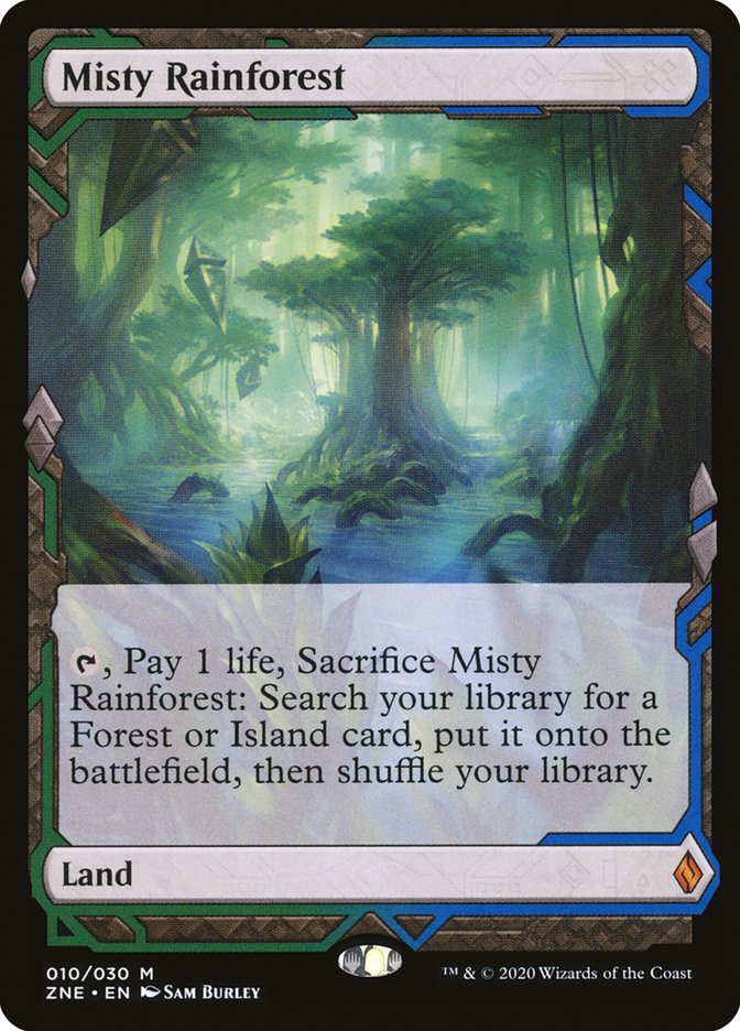 Misty Rainforest (Expeditions) [Zendikar Rising Expeditions] | GrognardGamesBatavia