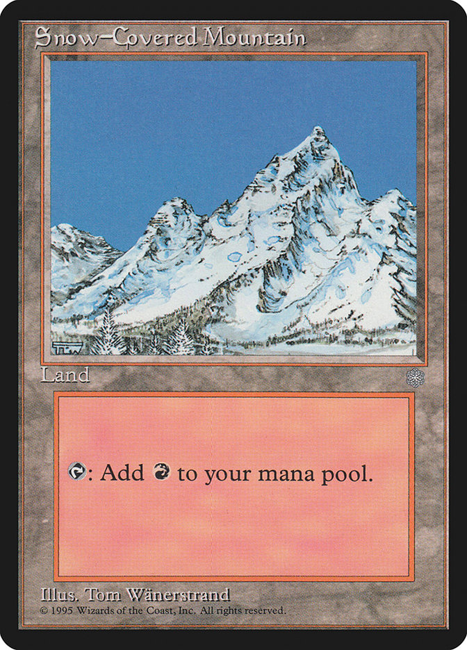 Snow-Covered Mountain [Ice Age] | GrognardGamesBatavia