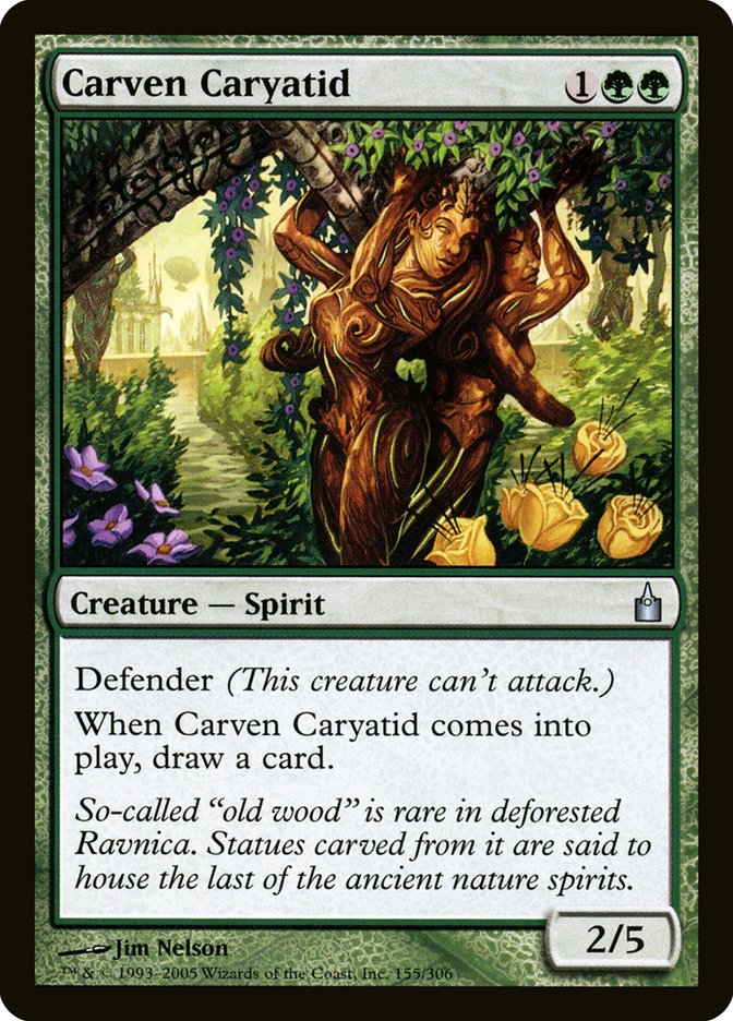 Carven Caryatid [Ravnica: City of Guilds] | GrognardGamesBatavia