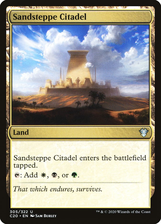 Sandsteppe Citadel [Commander 2020] | GrognardGamesBatavia