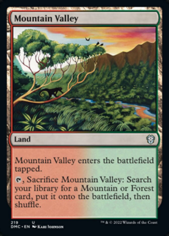 Mountain Valley [Dominaria United Commander] | GrognardGamesBatavia