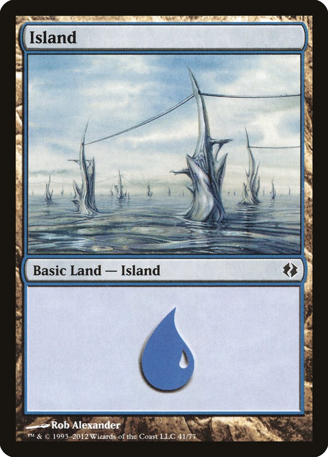 Island (41) [Duel Decks: Venser vs. Koth] | GrognardGamesBatavia