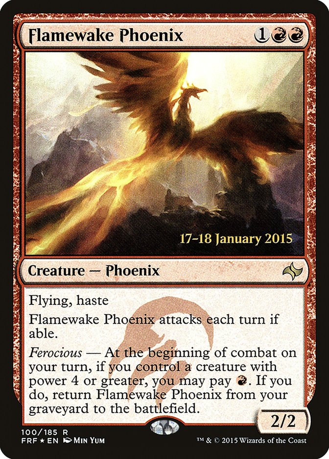 Flamewake Phoenix [Fate Reforged Prerelease Promos] | GrognardGamesBatavia