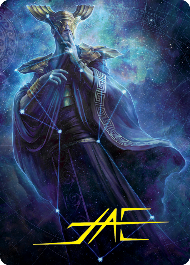 Atris, Oracle of Half-Truths Art Card (Gold-Stamped Signature) [March of the Machine Art Series] | GrognardGamesBatavia