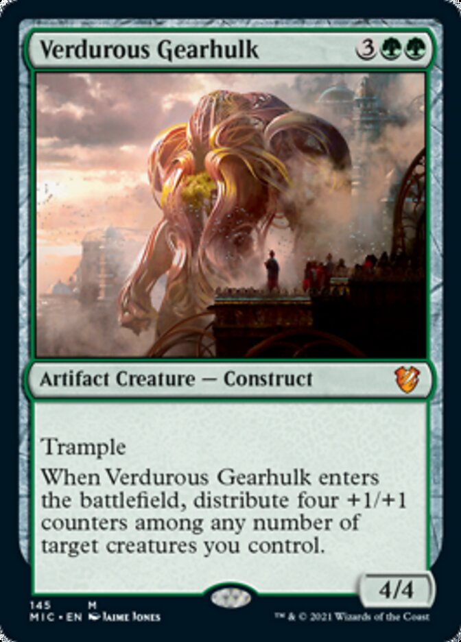 Verdurous Gearhulk [Innistrad: Midnight Hunt Commander] | GrognardGamesBatavia