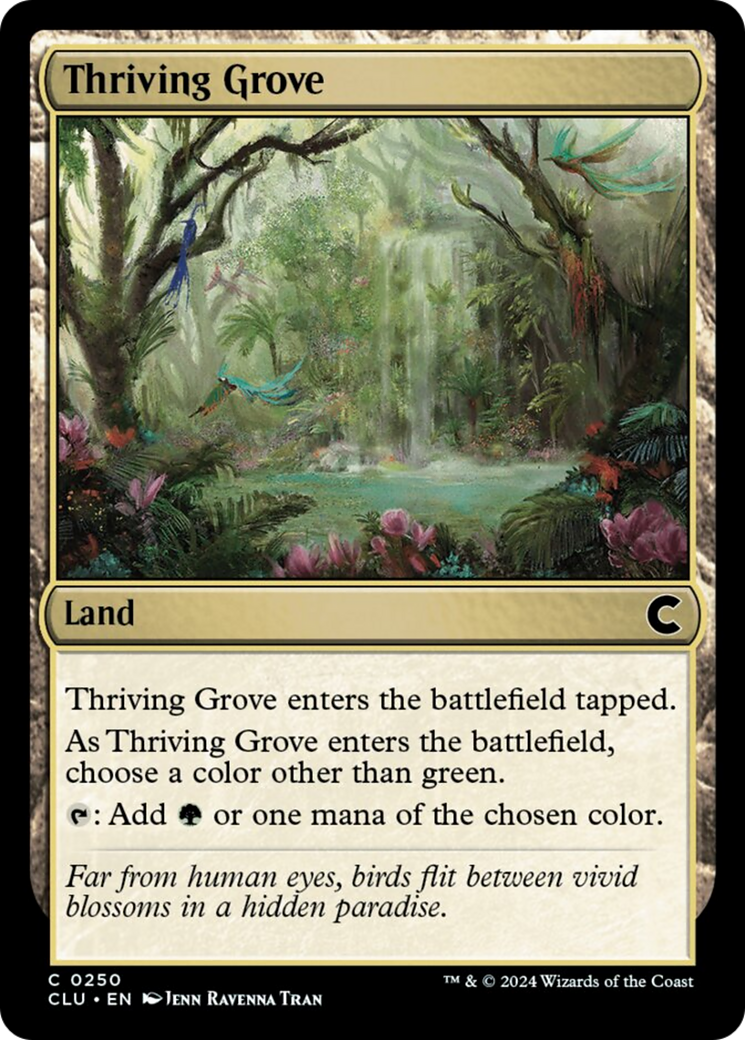 Thriving Grove [Ravnica: Clue Edition] | GrognardGamesBatavia