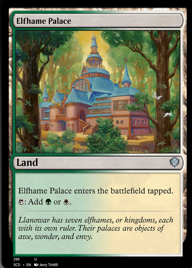 Elfhame Palace [Starter Commander Decks] | GrognardGamesBatavia