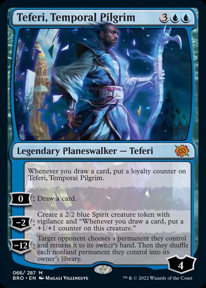 Teferi, Temporal Pilgrim [The Brothers' War] | GrognardGamesBatavia