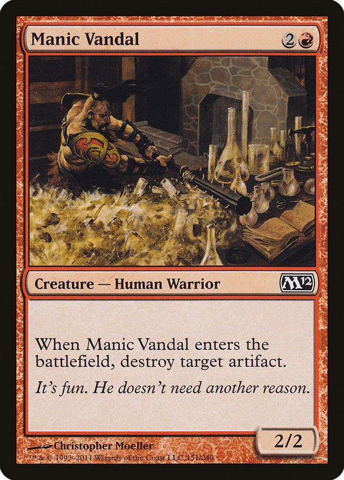 Manic Vandal [Magic 2012] | GrognardGamesBatavia