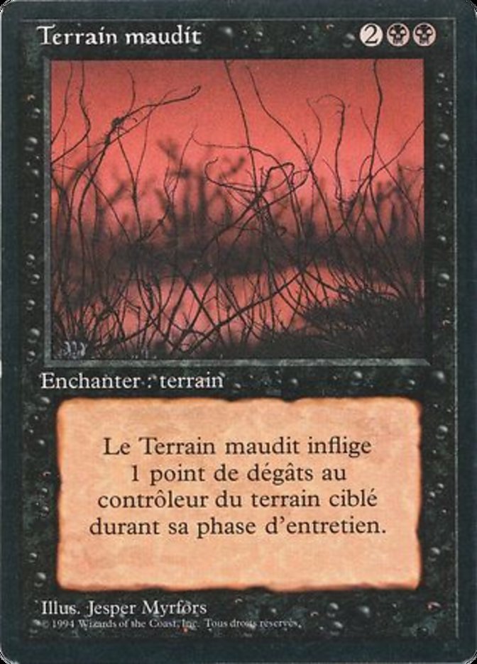 Cursed Land [Foreign Black Border] | GrognardGamesBatavia