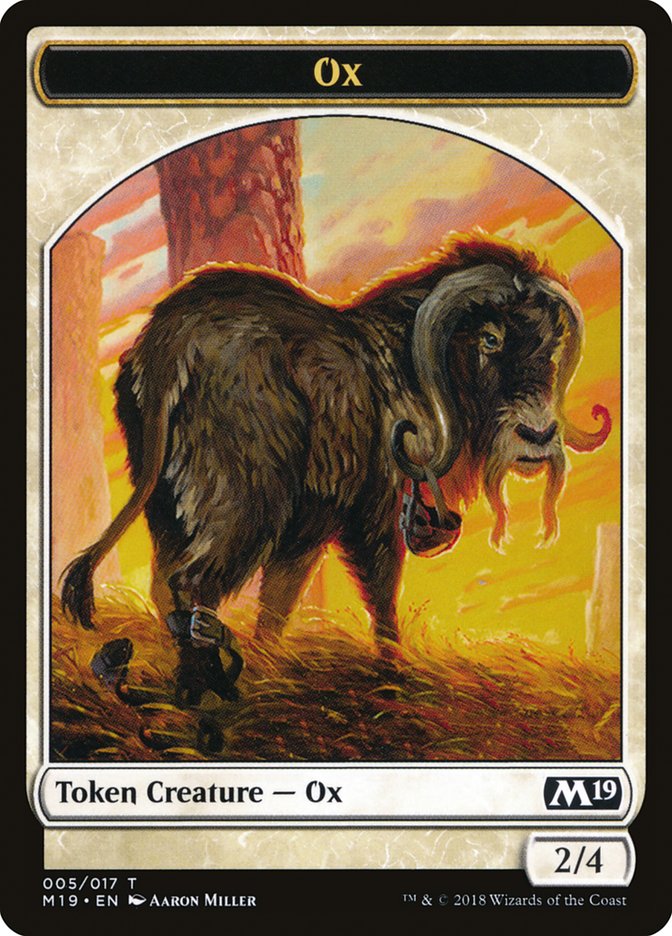 Ox Token [Core Set 2019 Tokens] | GrognardGamesBatavia