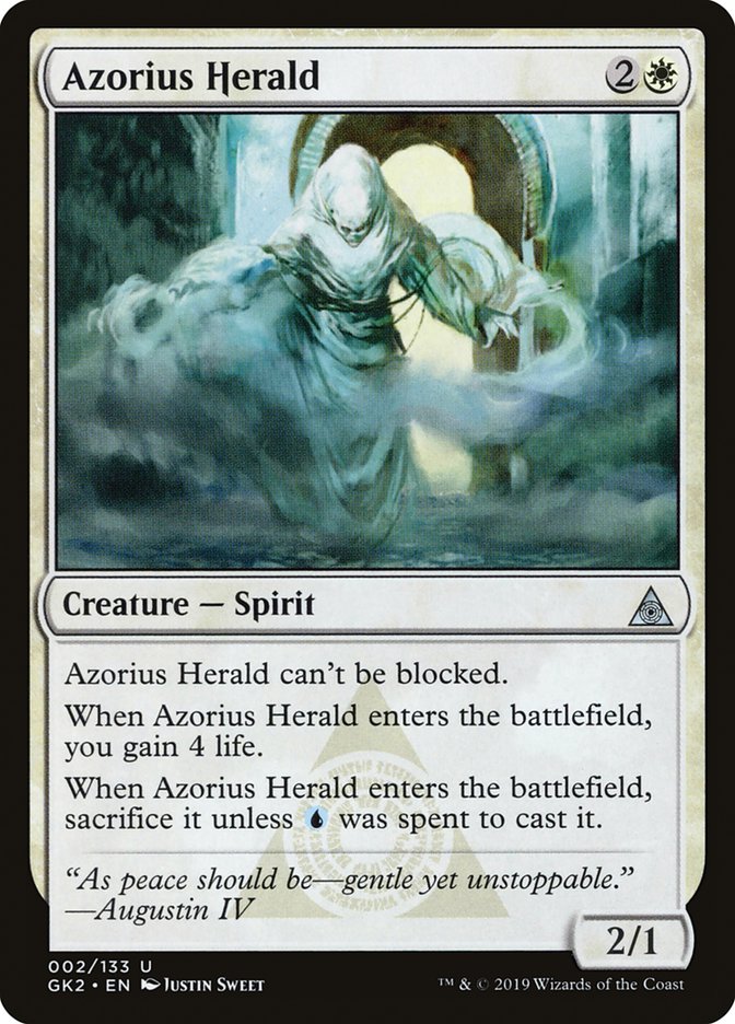 Azorius Herald [Ravnica Allegiance Guild Kit] | GrognardGamesBatavia