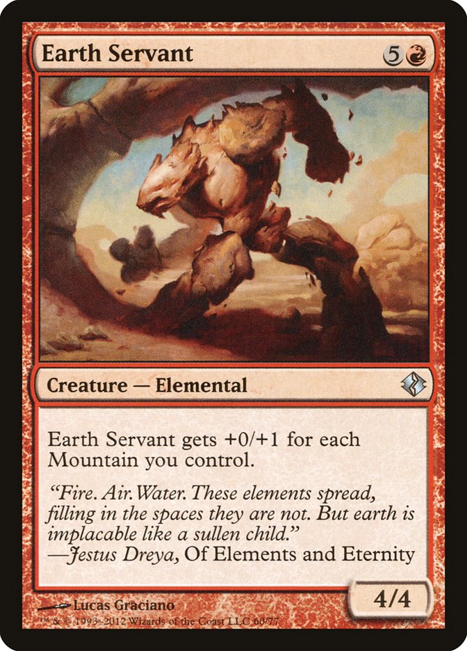 Earth Servant [Duel Decks: Venser vs. Koth] | GrognardGamesBatavia