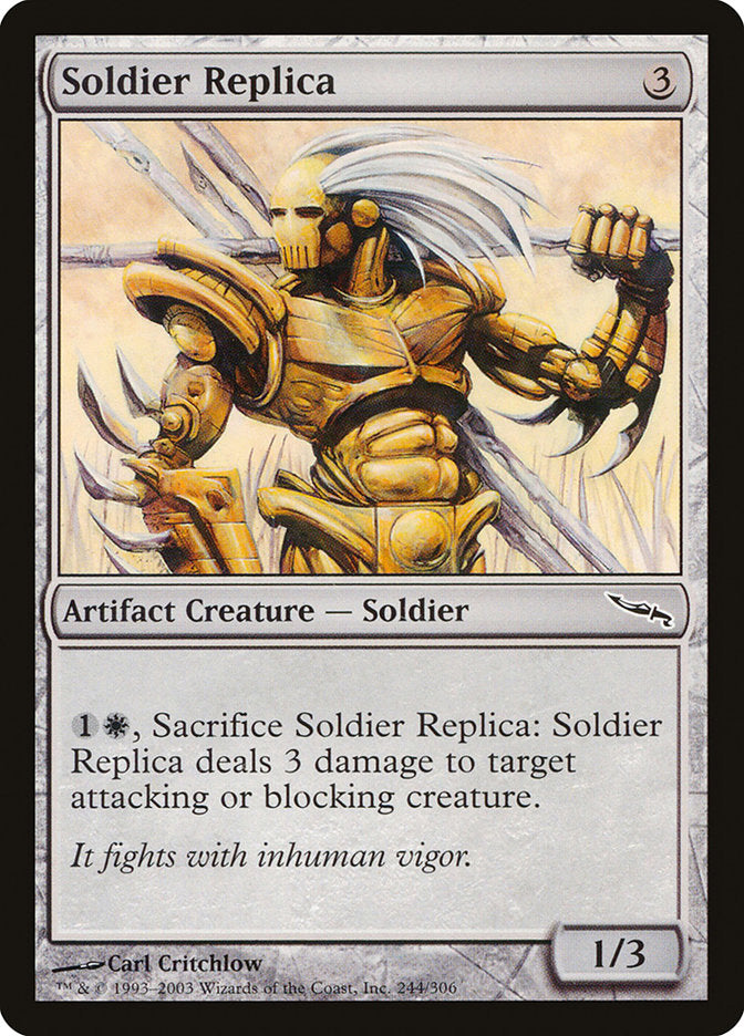 Soldier Replica [Mirrodin] | GrognardGamesBatavia