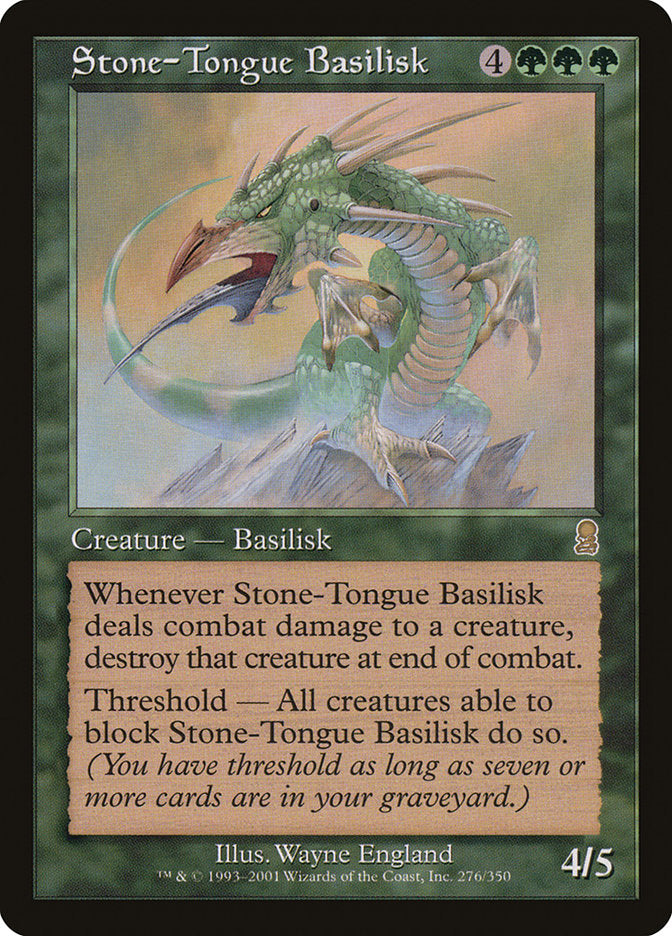 Stone-Tongue Basilisk [Odyssey] | GrognardGamesBatavia