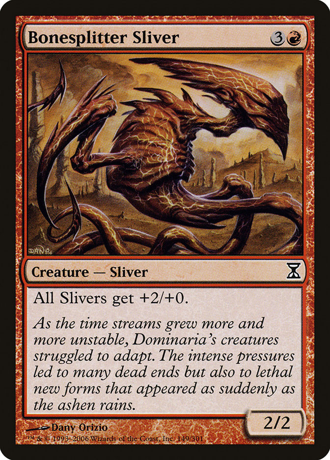 Bonesplitter Sliver [Time Spiral] | GrognardGamesBatavia