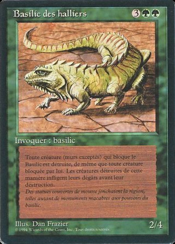 Thicket Basilisk [Foreign Black Border] | GrognardGamesBatavia