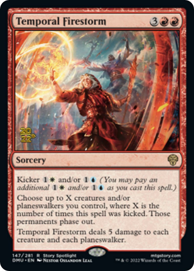 Temporal Firestorm [Dominaria United Prerelease Promos] | GrognardGamesBatavia