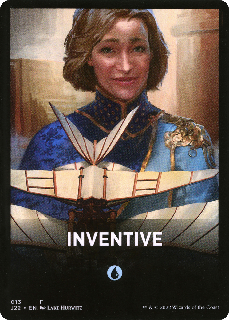 Inventive Theme Card [Jumpstart 2022 Front Cards] | GrognardGamesBatavia