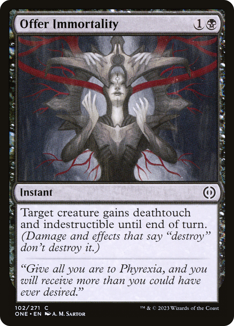 Offer Immortality [Phyrexia: All Will Be One] | GrognardGamesBatavia