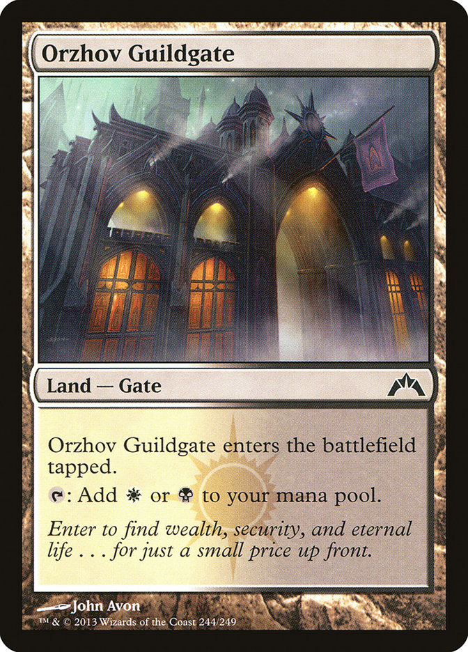 Orzhov Guildgate [Gatecrash] | GrognardGamesBatavia