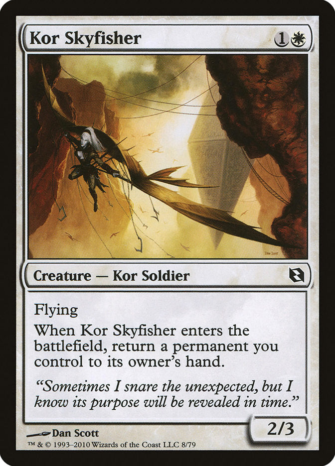 Kor Skyfisher [Duel Decks: Elspeth vs. Tezzeret] | GrognardGamesBatavia