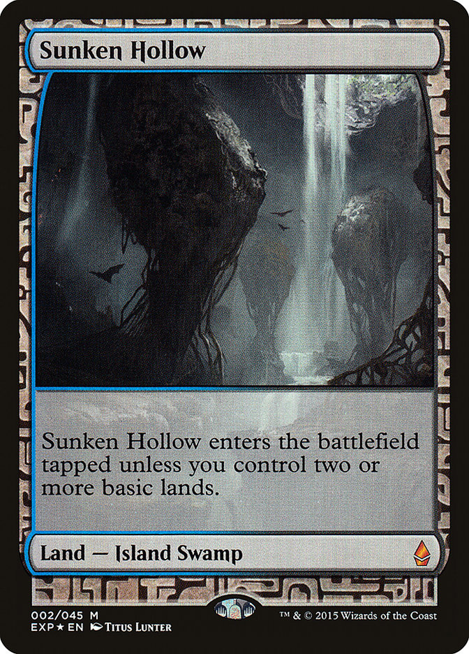 Sunken Hollow [Zendikar Expeditions] | GrognardGamesBatavia