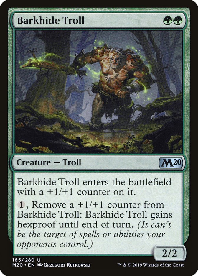 Barkhide Troll [Core Set 2020] | GrognardGamesBatavia