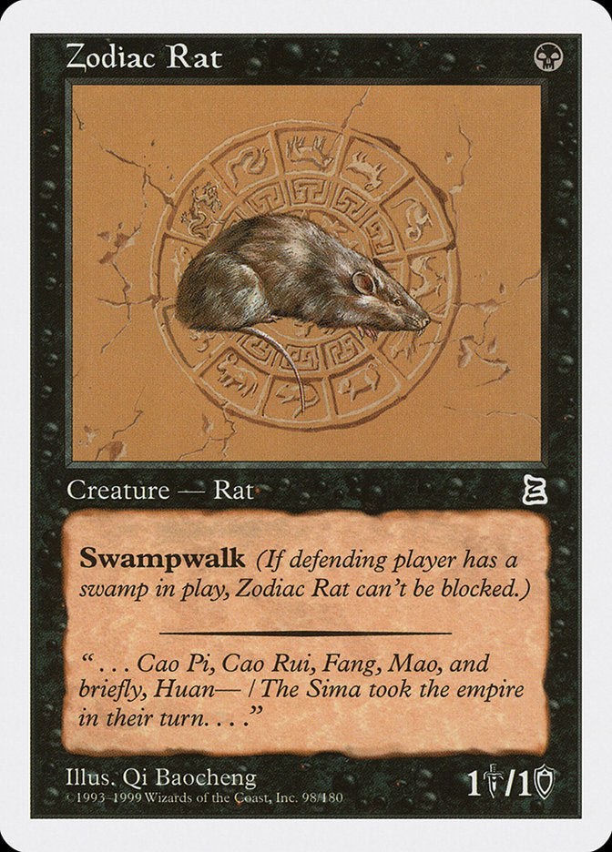 Zodiac Rat [Portal Three Kingdoms] | GrognardGamesBatavia